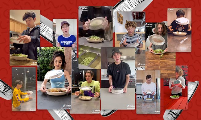 Chipotle Lid Flip Challenge