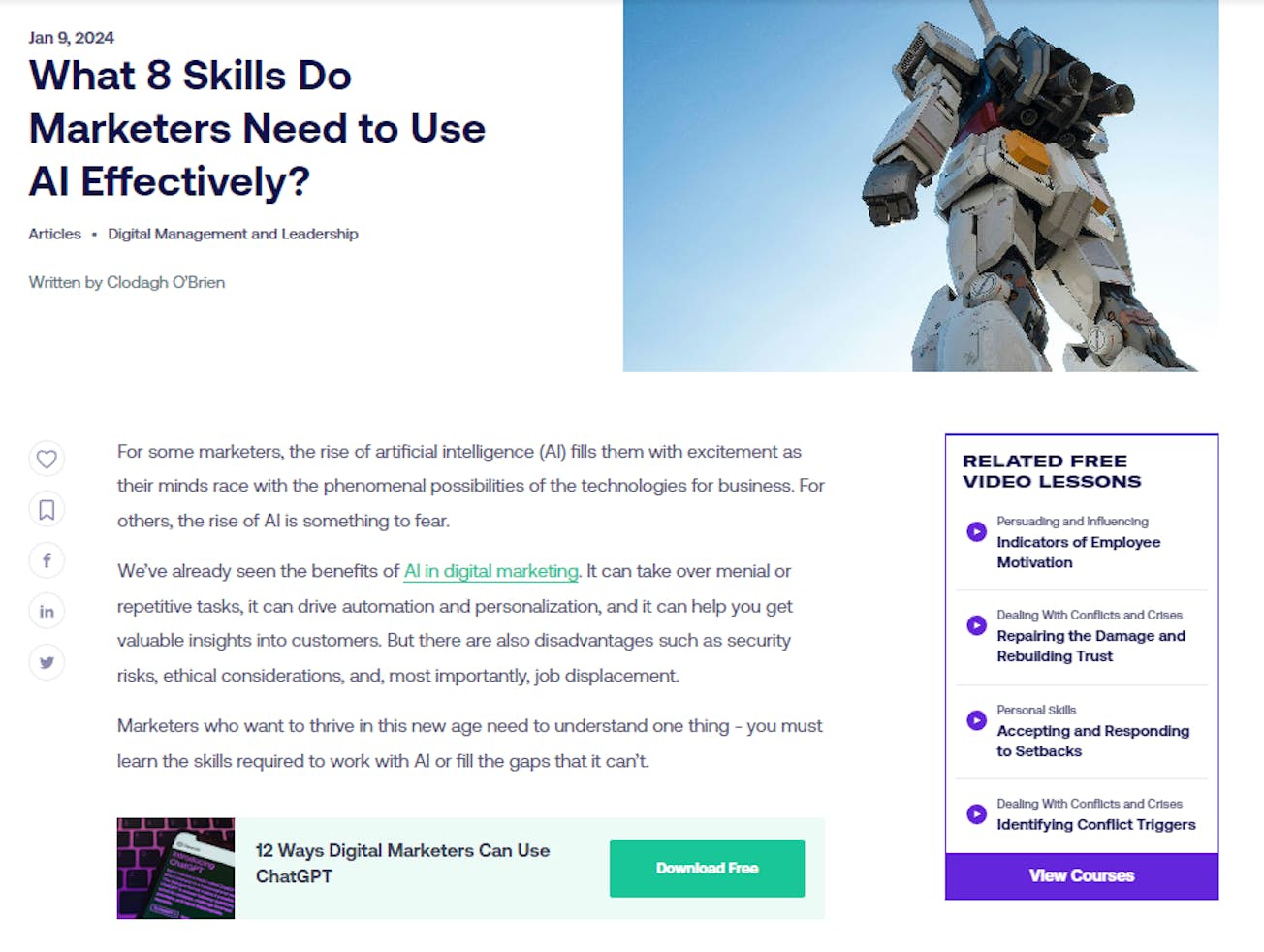 How to Create Data Capture Content | Digital Marketing Institute