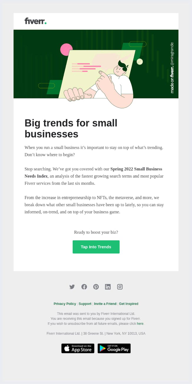 Fiverr email