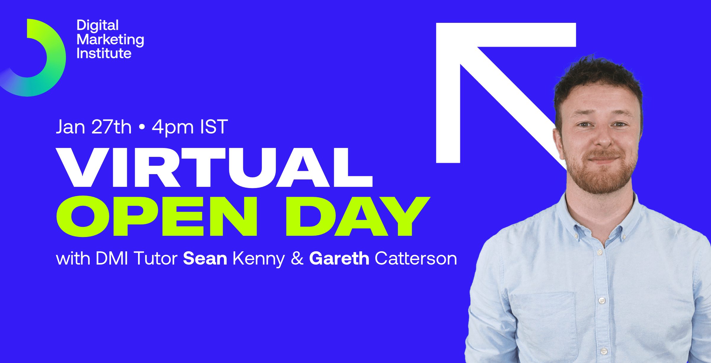 Digital Marketing Institute: January DMI PRO Virtual Open Day