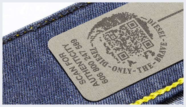 DIESEL jeans authentication code