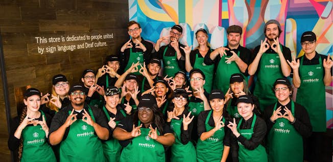 Contratações de diversidade da Starbucks