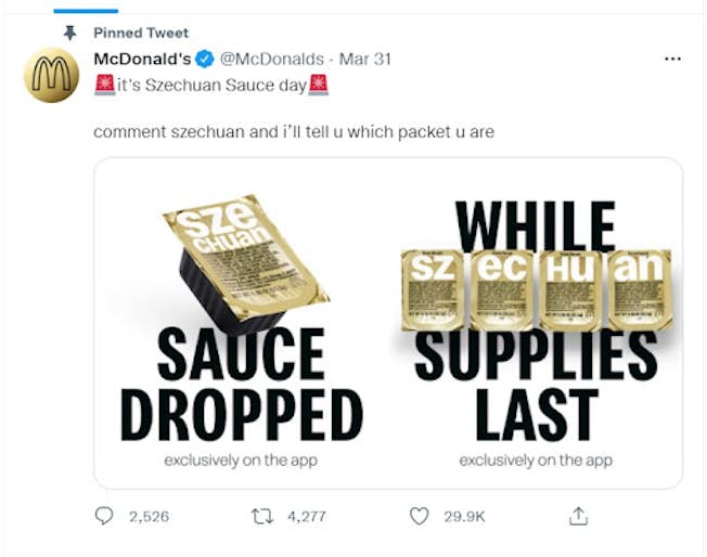 McDonald's on Twitter
