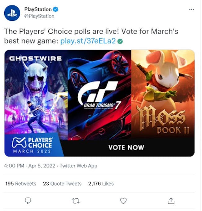 PlayStation on Twitter