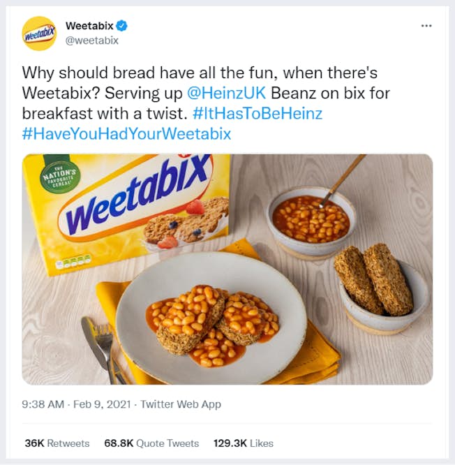 Weetabix & Heinz