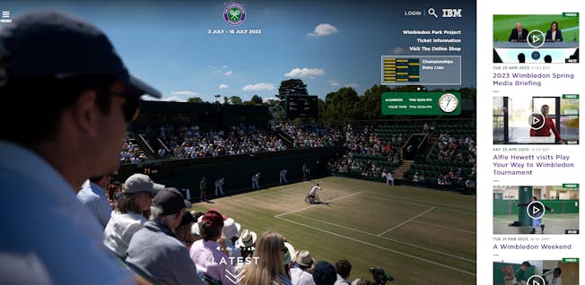Wimbledon website