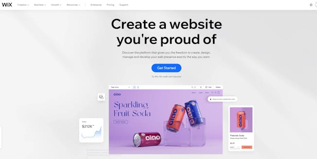 Wix website builder