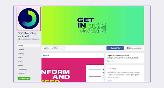 How can I create a Facebook Business page?